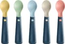 Tommee Tippee Easigrip Self-Feeding Weaning Spoons 6m+ – Pack of 5, Easy-Grip Handles, Steriliser & Dishwasher Safe thumbnail 1