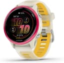 Garmin Forerunner 570 42mm GPS Running Smart Watch AMOLED Music Garmin Coach - Bone Raspberry thumbnail 1