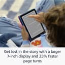 Amazon Kindle Paperwhite Kids 12th Gen 16GB E-Reader – Starfish thumbnail 3
