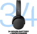Skullcandy Riff Wireless 2 Bluetooth On-Ear Headphones, 34H Battery, Foldable, Black thumbnail 2