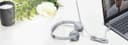 Lenovo 100 Stereo Analog Headset 3.5mm Cloud Grey with Boom Microphone thumbnail 2