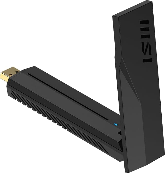 MSI BE6500 WiFi 7 USB Adapter Black - Image 3