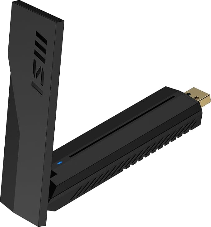MSI BE6500 WiFi 7 USB Adapter Black - Image 2
