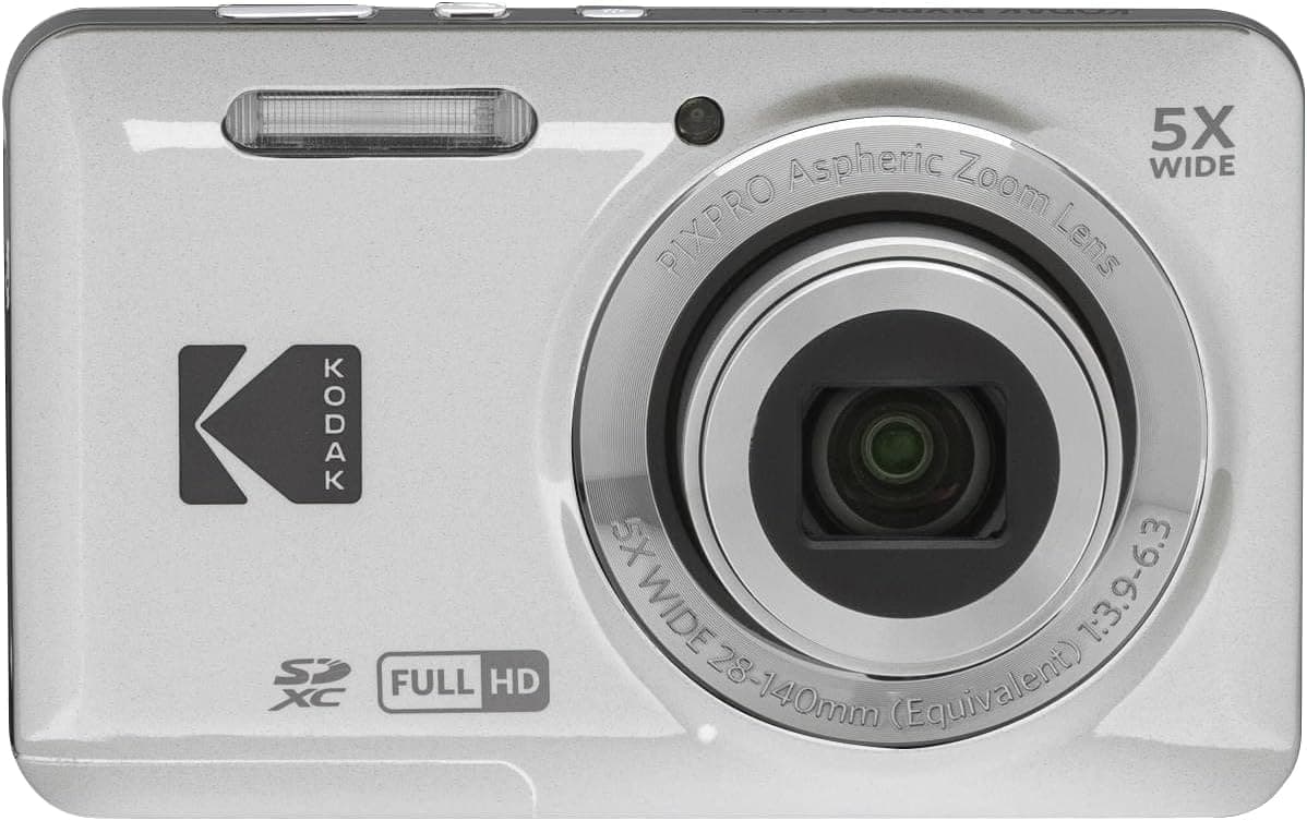 Kodak PIXPRO FZ55 Friendly Zoom Digital Camera Silver