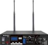 Citronic Single Wireless Microphone System Tuneable UHF License Frequencies Bodypack Transmitter Neckband Clip Microphones Fully Programmable