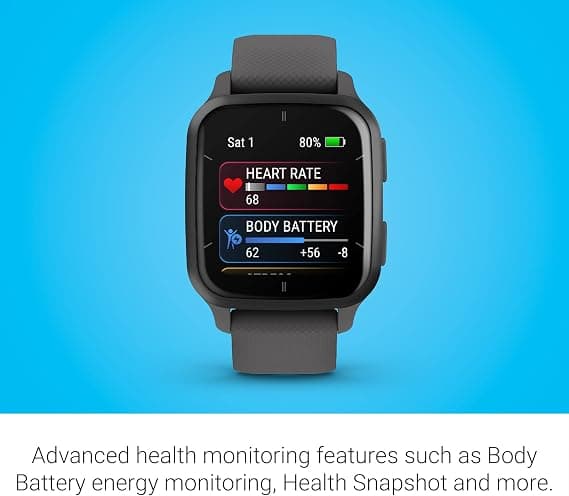 Garmin Venu Sq 2 Smartwatch Shadow Grey - Image 4
