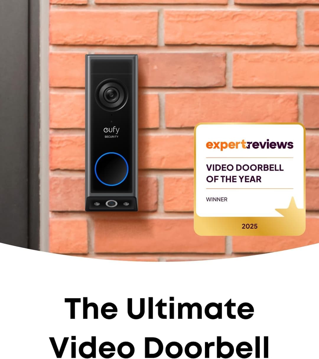 eufy Security E340 Dual Camera 2K Video Doorbell with AI Detection - Image 2