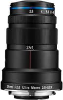Venus Optics Laowa 25mm f/2.8 Ultra Macro Lens VE2528SFE - Black thumbnail 1