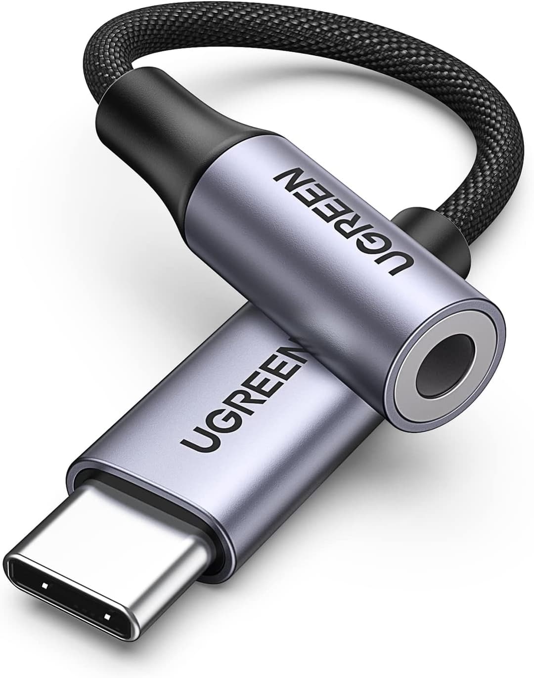 UGREEN USB-C to 3.5mm DAC Adapter – Hi-Fi Audio for iPhone, Galaxy, iPad, Pixel – Silver - Image 1
