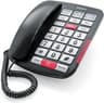 Emporia AMPLi40 Big Button Amplified Corded Home Phone Black Silver (Refurbished – Excellent)