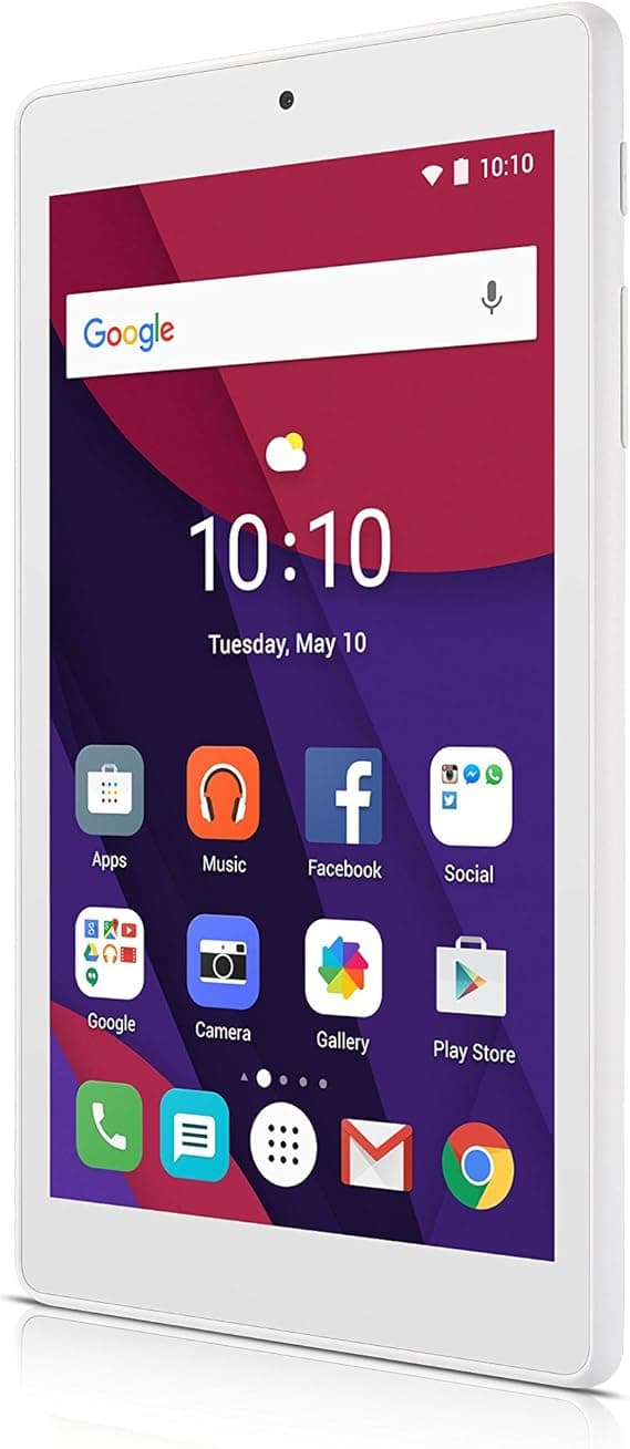 Alcatel OneTouch Pixi 4 (7) 8GB, Wi-Fi, 7 inch - White - Image 2
