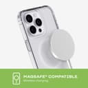 tech21 Evo Clear MagSafe Case for iPhone 15 Pro Max Clear Impact Protection thumbnail 5