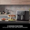 Ninja Foodi AF400UK MAX Dual Zone Air Fryer Black thumbnail 4