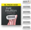 Wilkinson Sword Intuition Complete Care Women's Razor Blade Refills 6 Pack Hydra Boost thumbnail 1