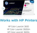 HP 502A Q6473A Original LaserJet Toner Cartridge for HP Color LaserJet Printers - Magenta  thumbnail 2