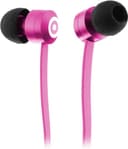 KitSound Ribbons Wired Earphones with Microphone and Pole Adapter Pink for Mobile Devices - pink thumbnail 3