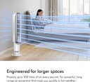 Dyson Cool™ AM07 Bladeless Tower Fan – Air Multiplier™, 10 Speeds, 70° Oscillation, Remote Control- Silver  thumbnail 5