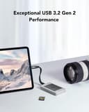 Lexar ES4 2TB Portable External SSD with Magnetic Set USB 3.2 Gen 2 Grey thumbnail 5