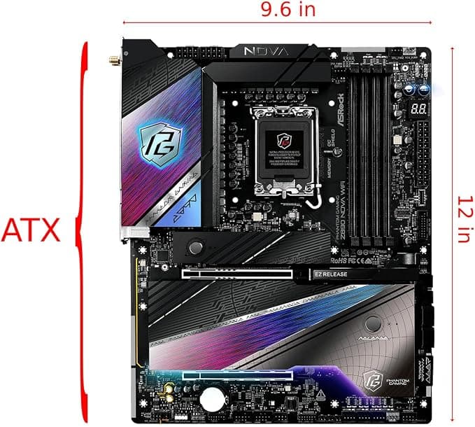 ASRock Z890 Nova WiFi ATX Motherboard for Intel LGA1851 CPUs - Image 2