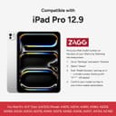 ZAGG Gear4 Crystal Palace Case for Apple iPad Pro 12.9" 3rd/4th/5th/6th Gen Clear - Black thumbnail 2
