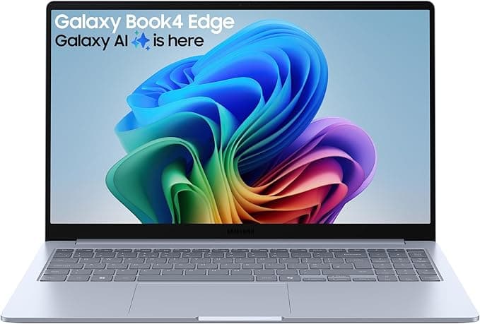 Samsung Galaxy Book4 Edge Copilot+ Laptop 15.6" 16GB RAM, 1TB, Sapphire Blue - Image 1