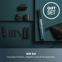 Shark Flex Style 5-in-1 Air Styler & Hair Dryer, Auto-Wrap Curlers, Frizz Fighter Finishing Tool, HD456TLUK - TEAL Blue thumbnail 2