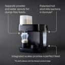 Tommee Tippee Perfect Prep Pro Baby Formula Feed Maker with Antibacterial Filter App Support - Slate thumbnail 4