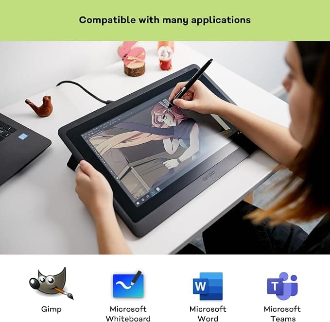 Wacom Cintiq 16 2.5K Creative Pen Display with Wacom Pro Pen 2 - Image 5
