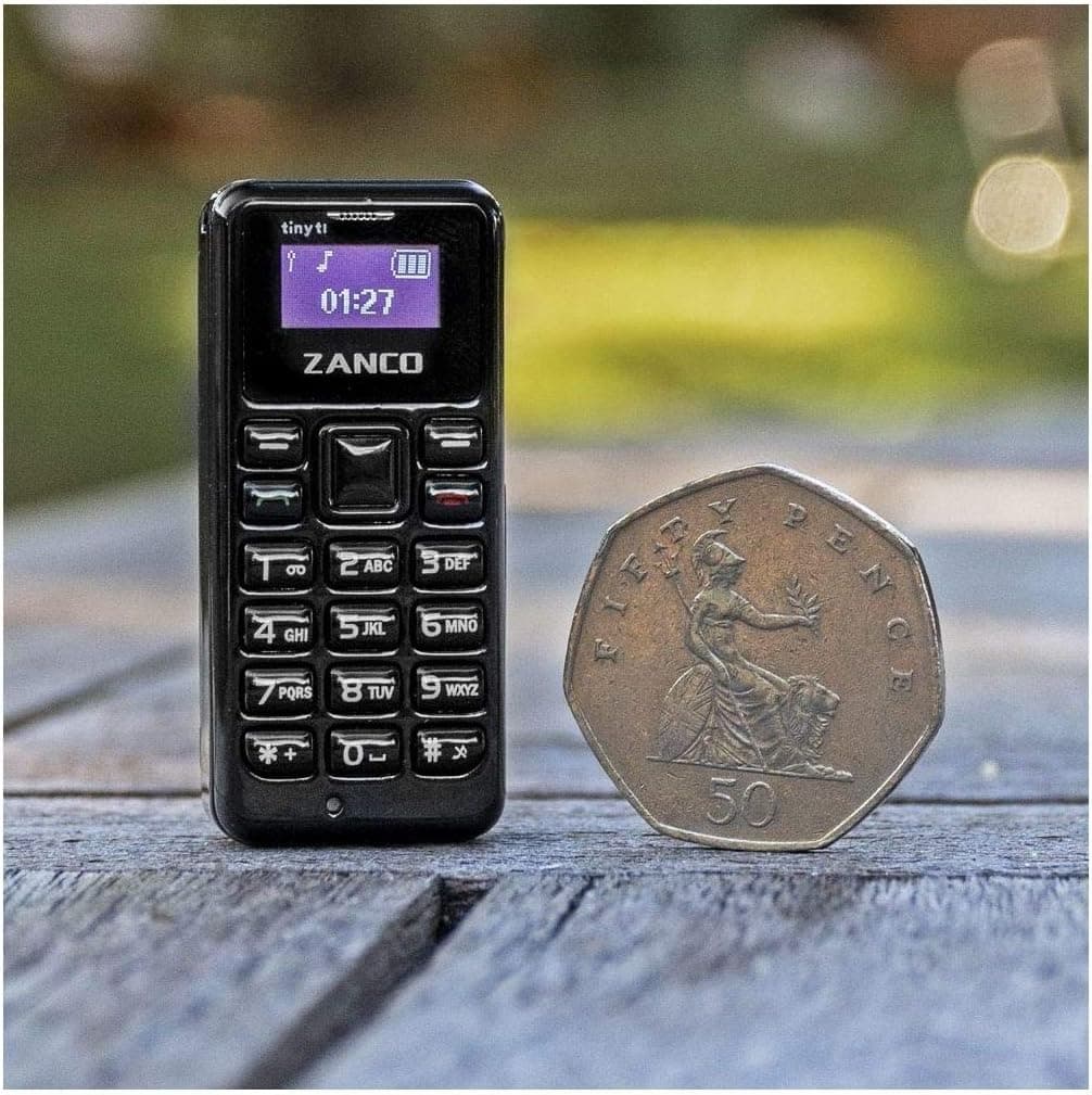 Zanco Tiny T1 - Black - World's Smallest 3GB Mobile Phone - Image 3