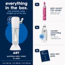 SodaStream Art Sparkling Water Maker Starter Kit White thumbnail 4