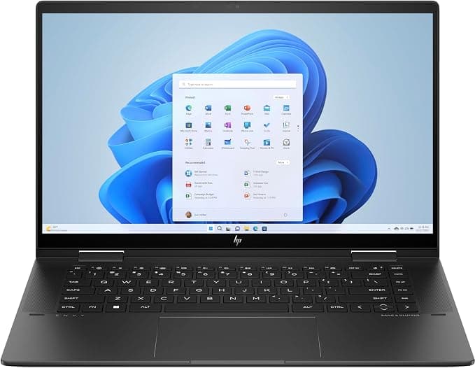 HP Envy x360 15.6" Ryzen 5 8GB 1TB SSD Touch 2-in-1 Laptop - Image 2