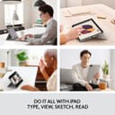 Logitech Tablet Keyboard for iPad 11 Inch 1st 2nd and 3rd Gen Smart Connector Sand thumbnail 2