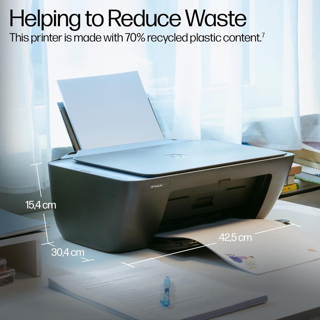 HP Desk Jet 2921 All In One Printer Instant Ink Included - Print - Image 7