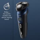 Philips Series 5000 Electric Shaver S5465/18 Metallic Blue thumbnail 2