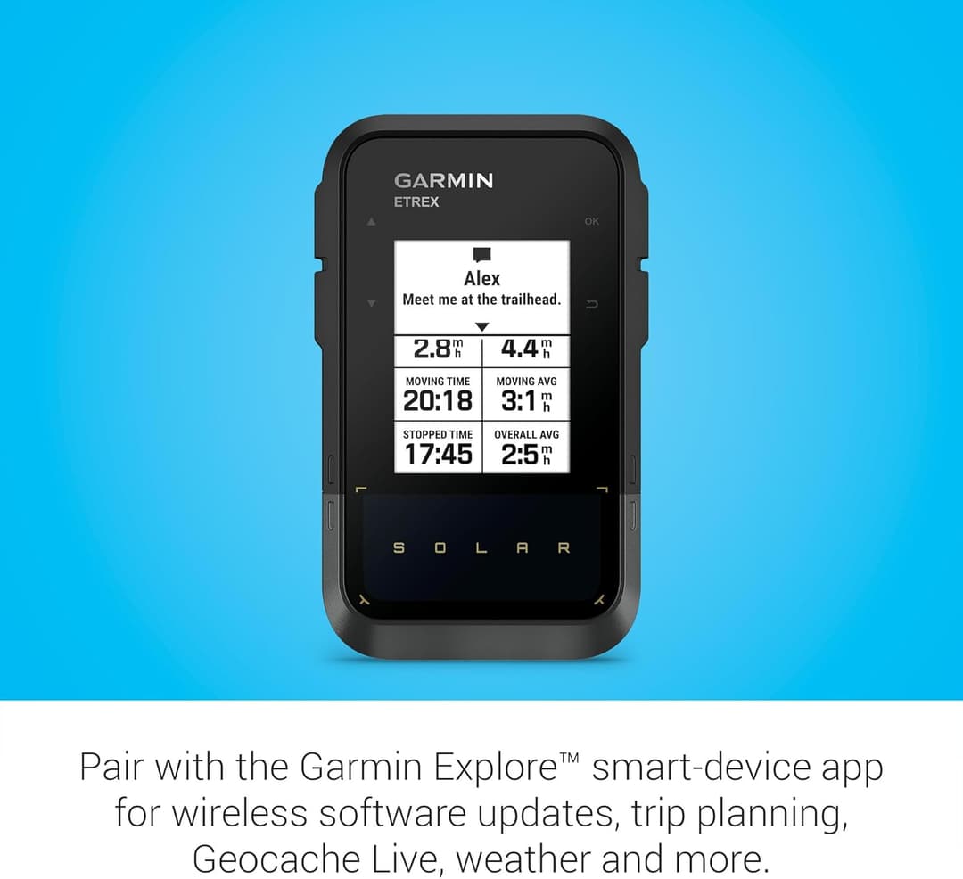 Garmin eTrex Solar Handheld GPS - Image 4