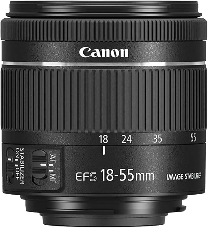 Canon EF-S 18-55mm f/4-5.6 IS STM Lens Black - Image 2