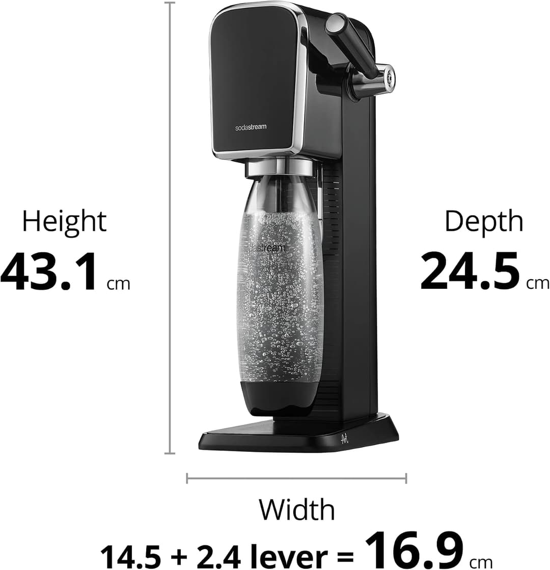 SodaStream Art Sparkling Water Maker Starter Kit White - Image 3