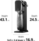 SodaStream Art Sparkling Water Maker Starter Kit White thumbnail 3