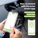 7.4kW Home EV Charger Tethered Type 2 Single Phase Wallbox Electric Car Charger thumbnail 5