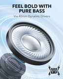Soundcore By Anker H30i Wireless On Ear Headphones - Black thumbnail 2
