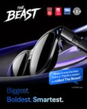 VITURE Beast XR Glasses Regular 1200p 120Hz 3DoF - Jet Black thumbnail 2