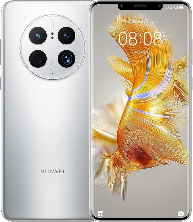 HUAWEI Mate 50 Pro 4G 256GB + 8GB RAM SIM-Free Unlocked Smart Phone - Silver - Image 1
