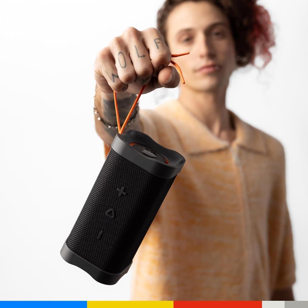 Skullcandy Terrain Portable Bluetooth Speaker – IPX7 Waterproof, 14H Battery, Black - Image 6