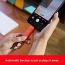 SanDisk Phone Drive 256GB USB-C USB-A Flash Drive - Black thumbnail 5