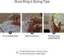 Oura Ring 4 Smart Ring Size 4 Black thumbnail 7