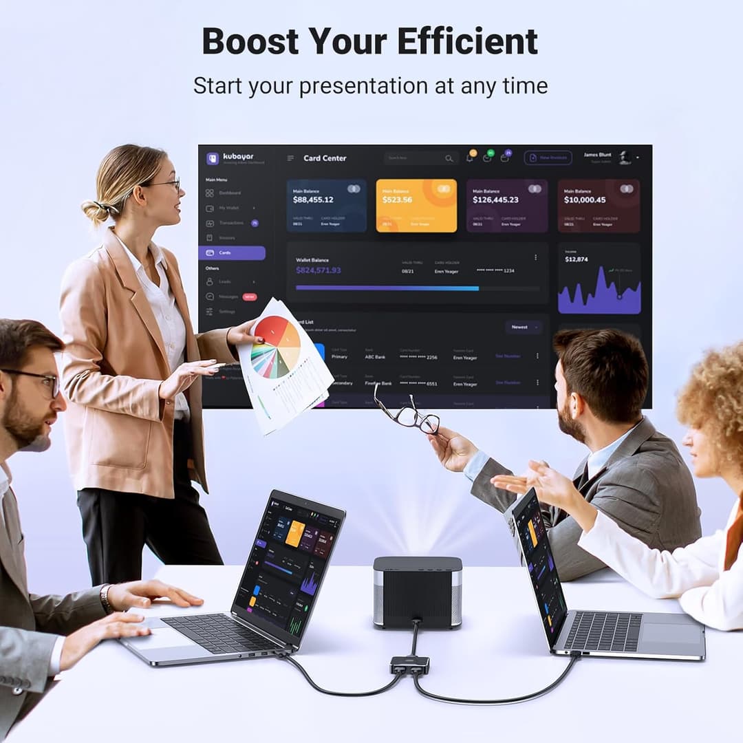 UGREEN 2-in-1 HDMI Switch & Splitter – 4K@60Hz, HDR10+, PS5/PS4/Xbox Compatible - Image 8