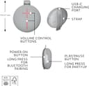 Ultimate Ears MINIROLL Portable Bluetooth Speaker IP67 - Grey thumbnail 7