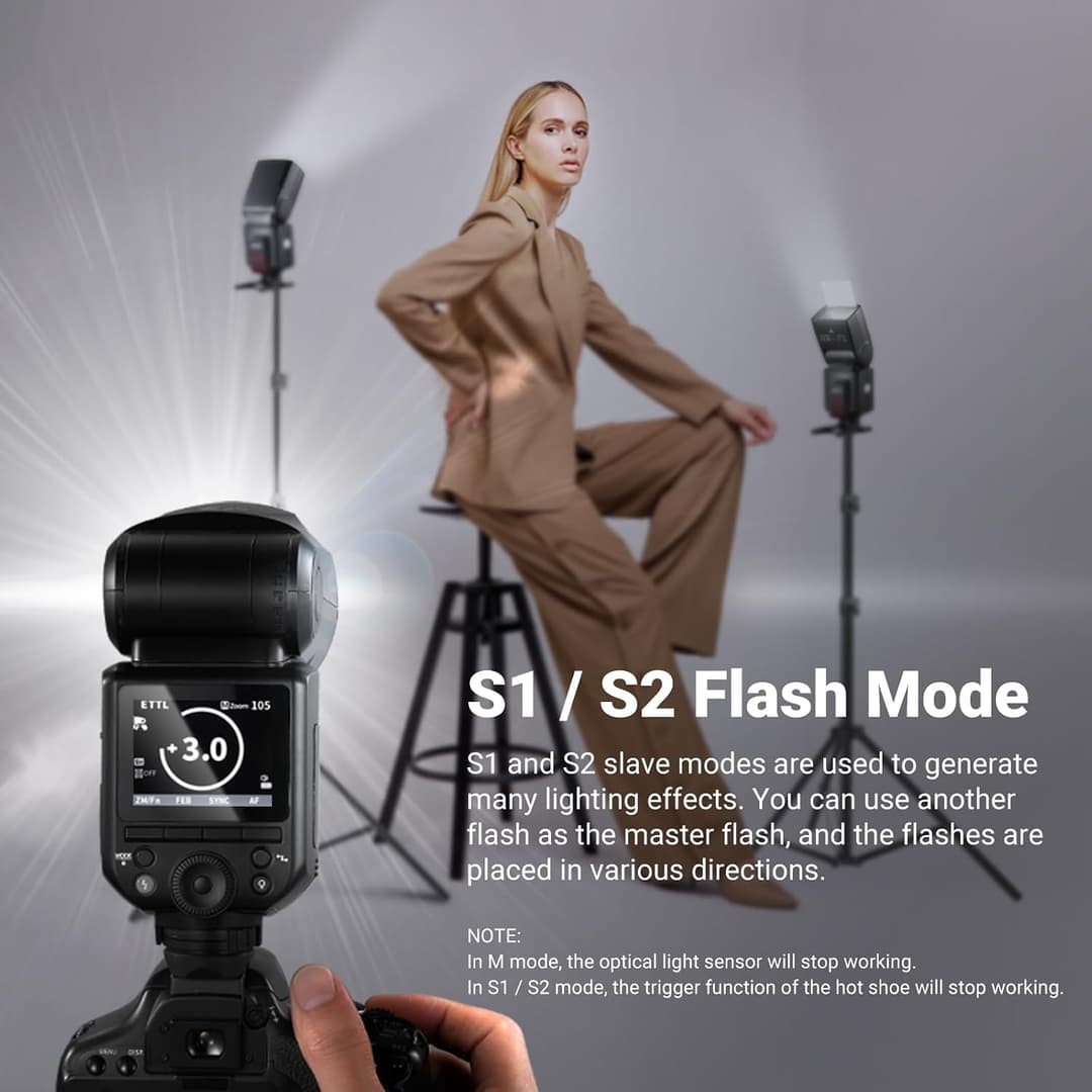 Neewer TT560 Flash Speedlite Black - Image 4