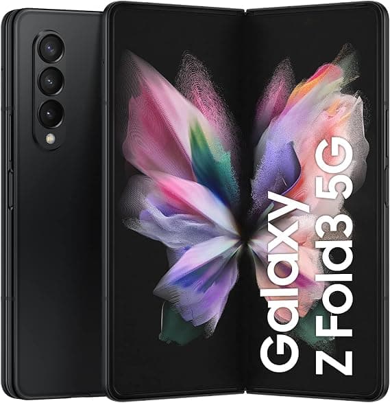 Samsung Galaxy Z Fold3 5G 256GB Dual SIM Smartphone - Phantom Black - Image 1