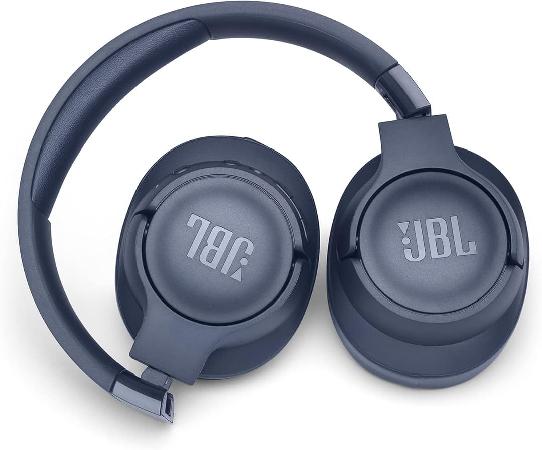 JBL Tune 760 NC Wired and Wireless Over-Ear Headphones with Built-In Microphone, Blue - Image 6